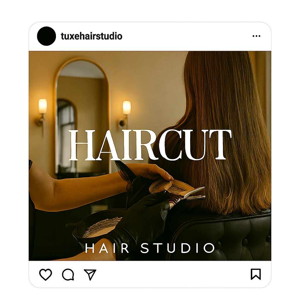 Instagram Post haircut