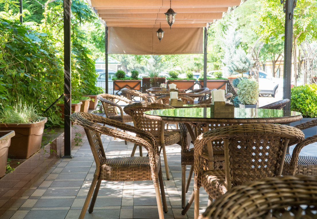 Café Seating Area