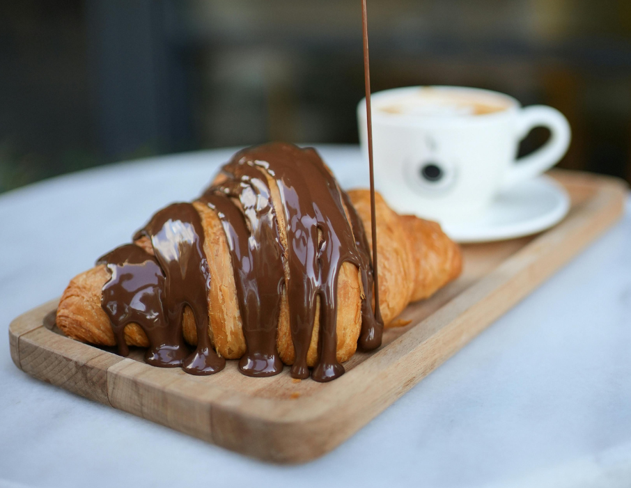 Croissants on Display