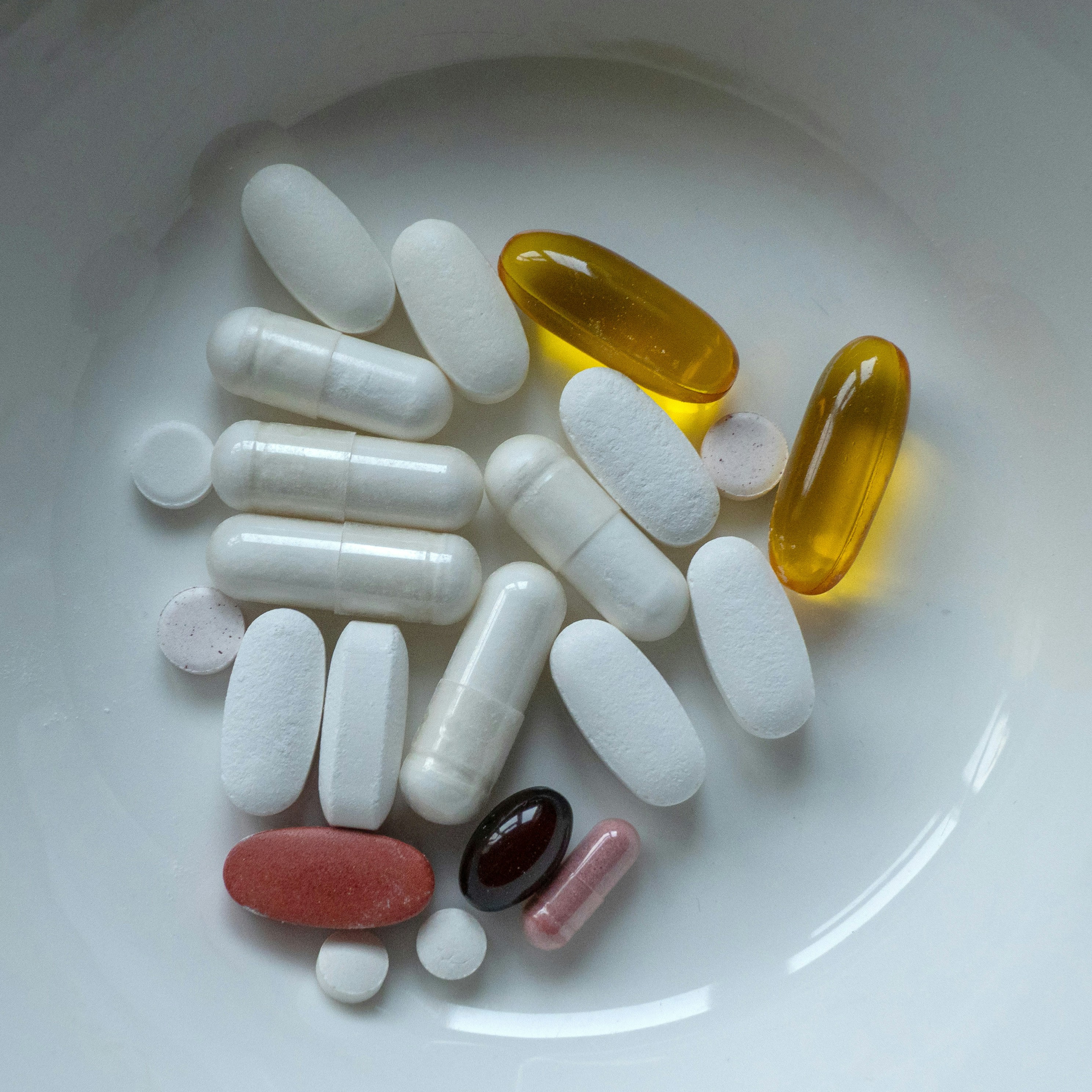 Abstract image representing health and science for medication management